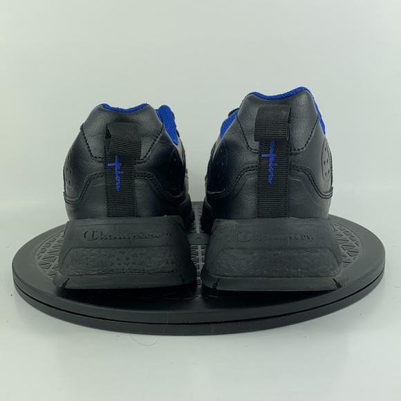 Champion Flex 21 Black/Blue Athletic Shoes Men’s Size 8.5 - Picture 7 of 13